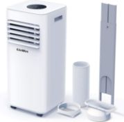 Corlitec Portable Air Conditioner 9000 BTU Air Conditioner (1 wheel broken, see image)