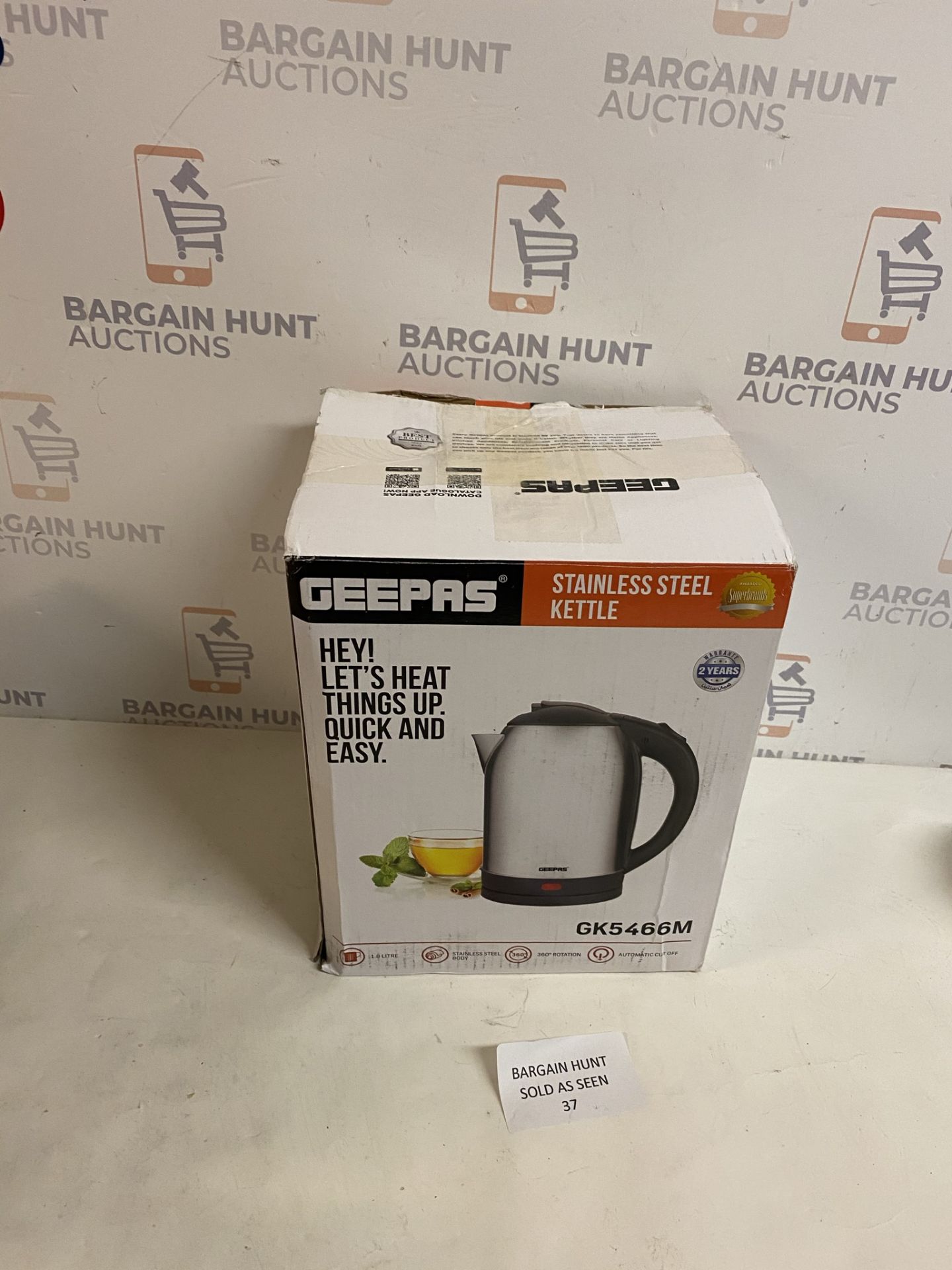 Geepas Stainless Steel Kettle