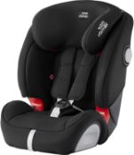 Britax Römer Car Seat EVOLVA 123 SL SICT Isofix Group 1/2/3, Cosmos Black RRP £100