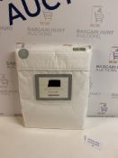 Superior Cotton Percale 100% Egyptian Cotton Flat Sheet, King Size