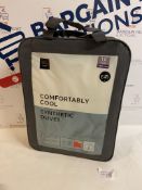 Comfortably Cool Synthetic 1.0 Tog Duvet, Super King RRP £45