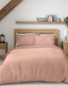 Pure Brushed Cotton Jersey Bedding Set, King Size RRP £49.50