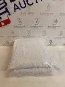 Pure Cotton Geometric Textured Bedding Set, Super King RRP £79
