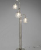 Maggie Ribbed Glass Floor Lamp RRP £189