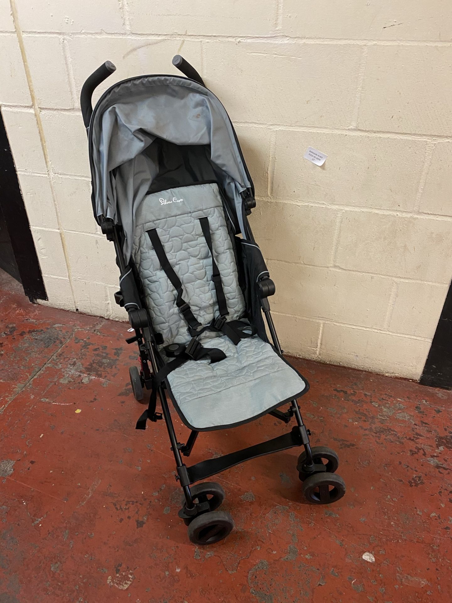 Silver Cross Zest Stroller, Compact and Lightweight Fully Reclining RRP £100