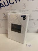 Easycare Cotton Blend Lace Jacquard Textured Bedding Set, Double RRP £49.50