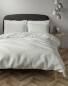 Easycare Cotton Blend Elena Geometric Bedding Set, King Size