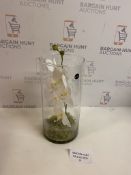 Artificial Plant In Glass Vase