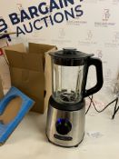 Amazon Basics Glass Jug Advanced Blender (lid slightly damaged, see image)