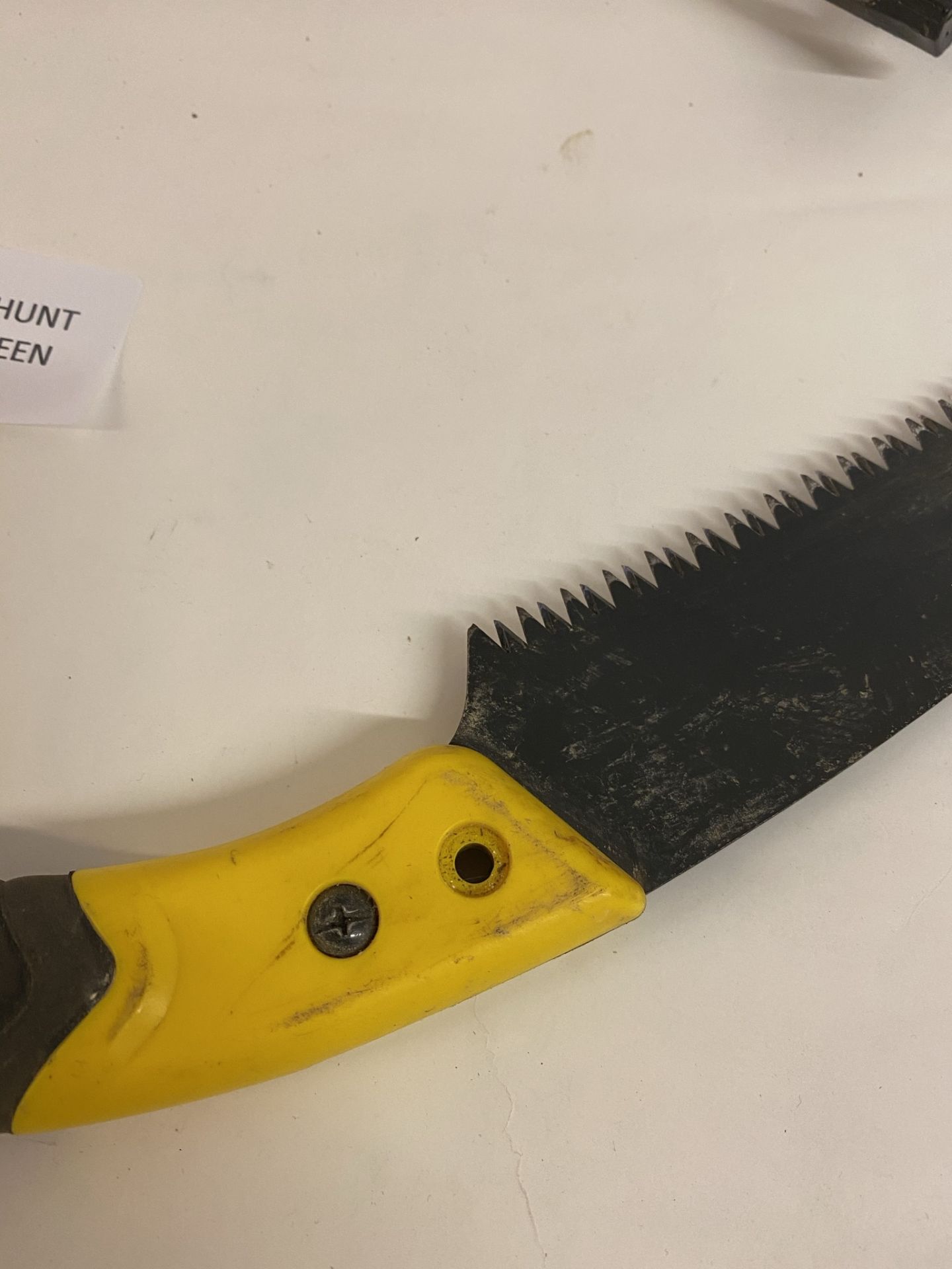STANLEY 33cm (13") Pruning Saw + Protection Sheath (1 screw/ bolt missing, see image) - Image 2 of 2