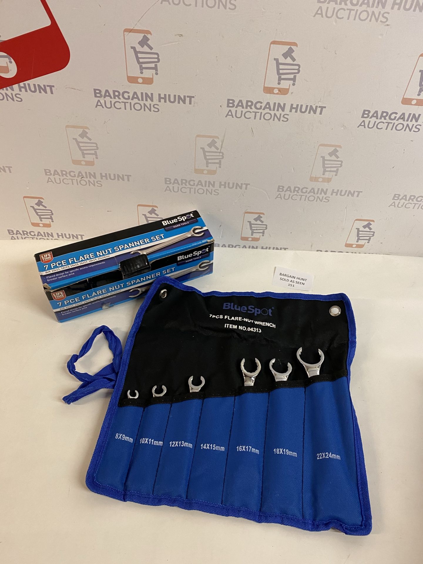 Blue Spot 6 Piece Flare Nut Spanner Set