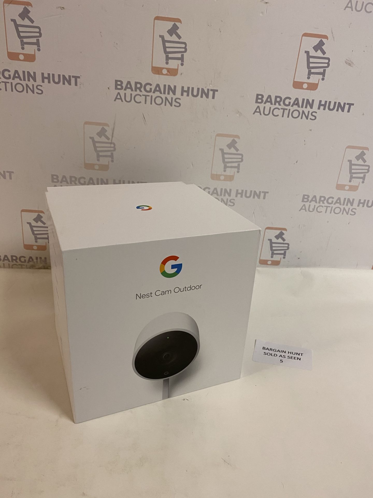 Google Nest Cam Outdoor Smart Security Camera, White RRP £190