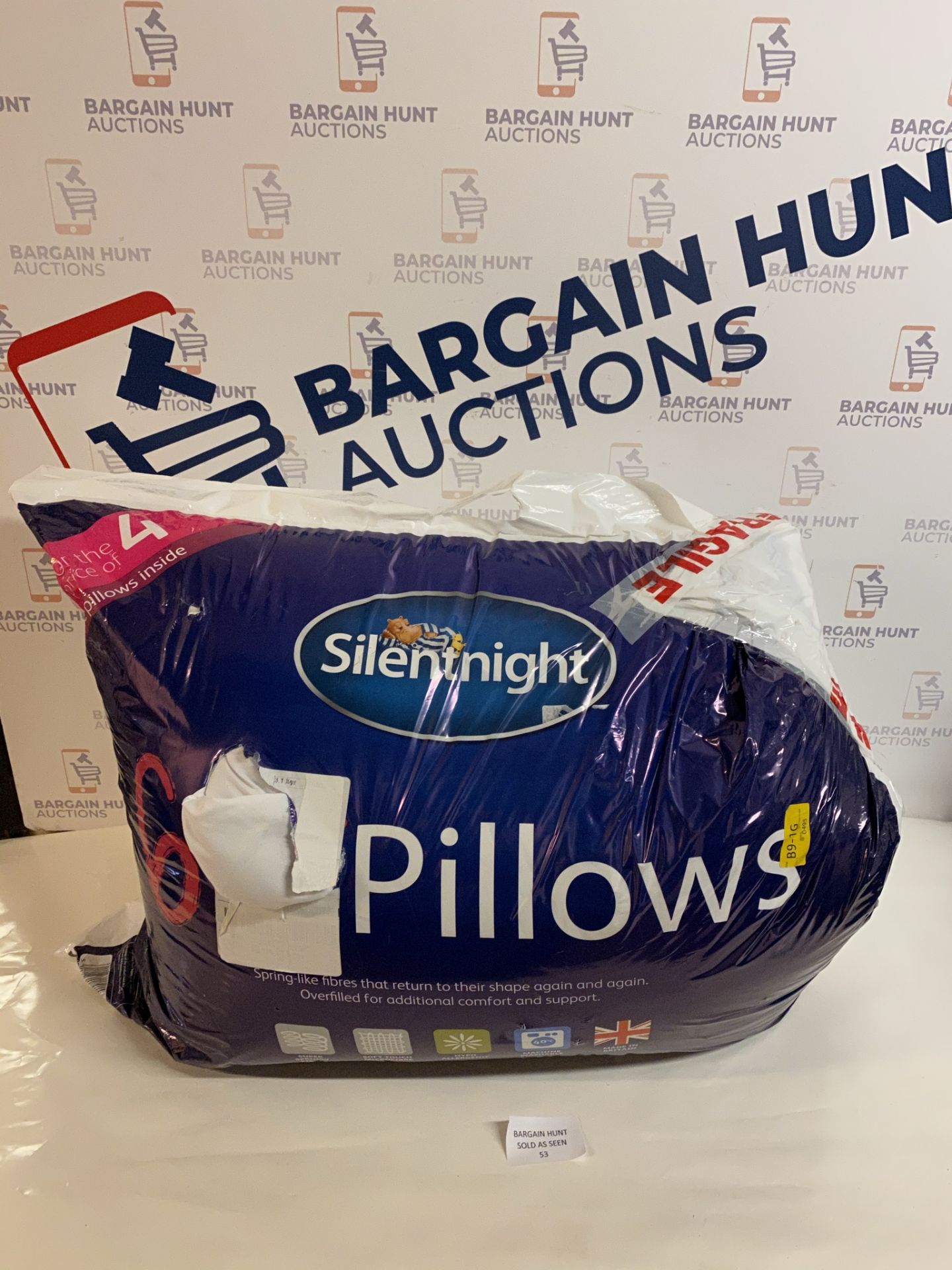 Silentnight Pack of 6 Pillows