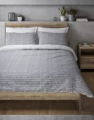 Easycare Cotton Blend Isla Geometric Bedding Set, King Size