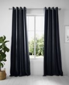 Velvet Eyelet Curtains RRP £109