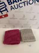 Set of 2 Pure Cotton Hand Towels