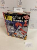 Lino Cutting & Printing Kit (for contents, see image)