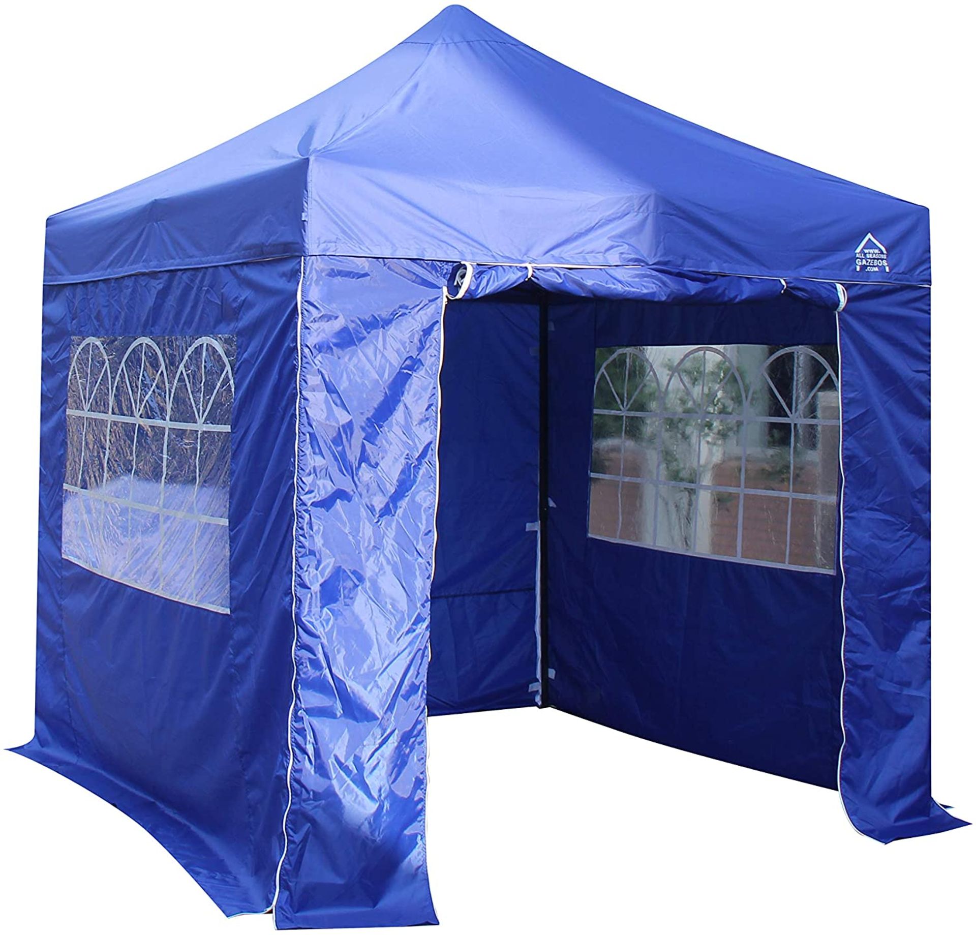 All Seasons Gazebos 2.5 x 2.5m, Waterproof Pop up Gazebo With Side Walls RRP £220