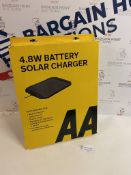 AA 12V Car Solar Battery Charger