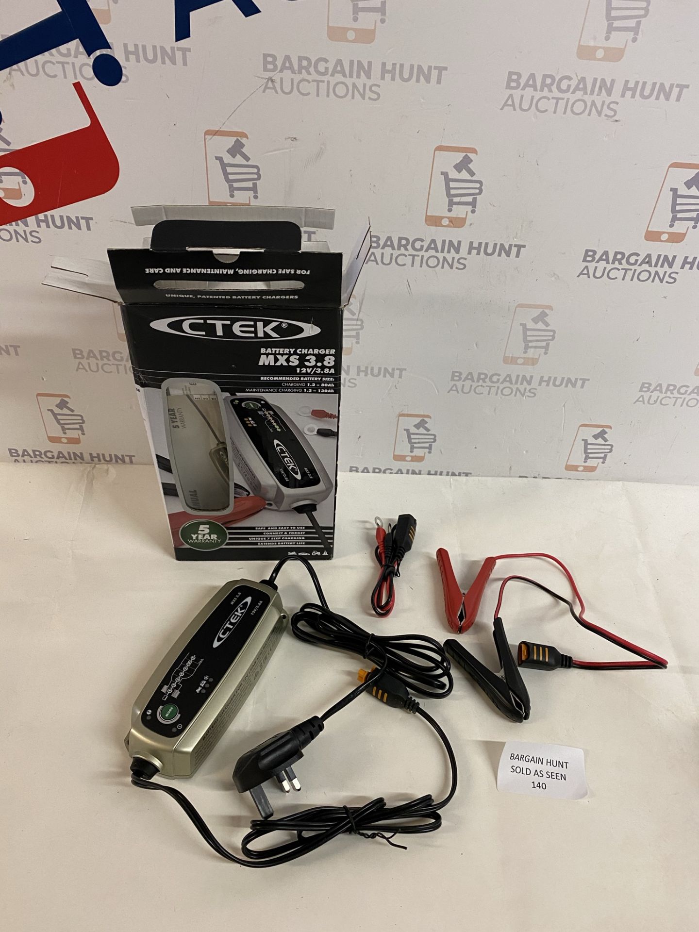 CTEK MXS 3.8 Multi Functional Battery Charger (no power) RRP £60