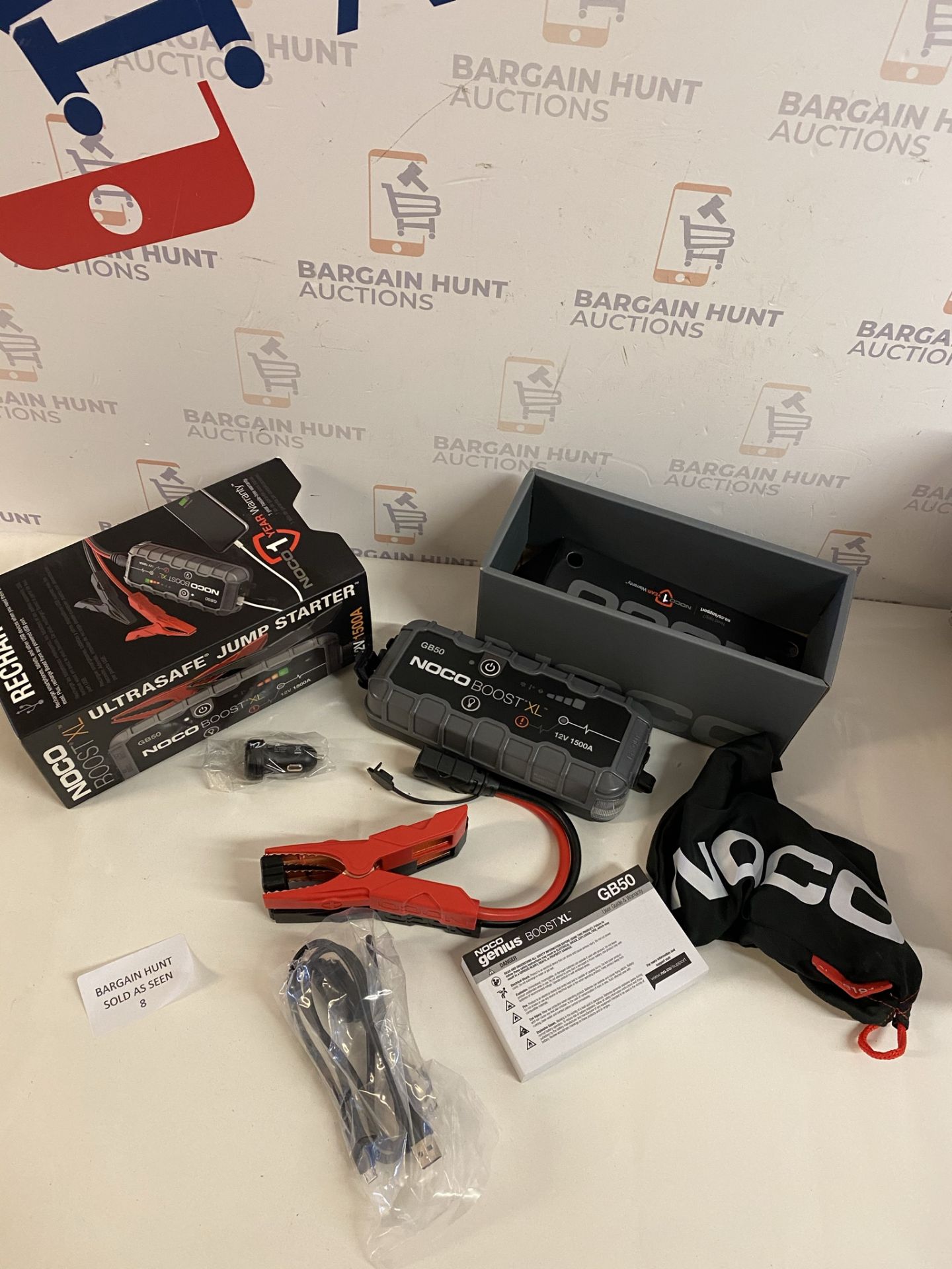 NOCO Boost XL GB50 1500 Amp Portable Jump Starter (no power) RRP £145