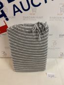 Pure Cotton Jersey Striped Bedding Set, Single