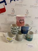 Set of Decorative Mugs