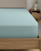 Cotton Percale Extra Deep Fitted Sheet, Double