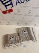 Pure Cotton Hand Towel and Guest Towel Set