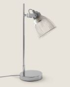 Florence Table Lamp, Silver RRP £49.50