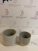 Set of 2 Plant Pots