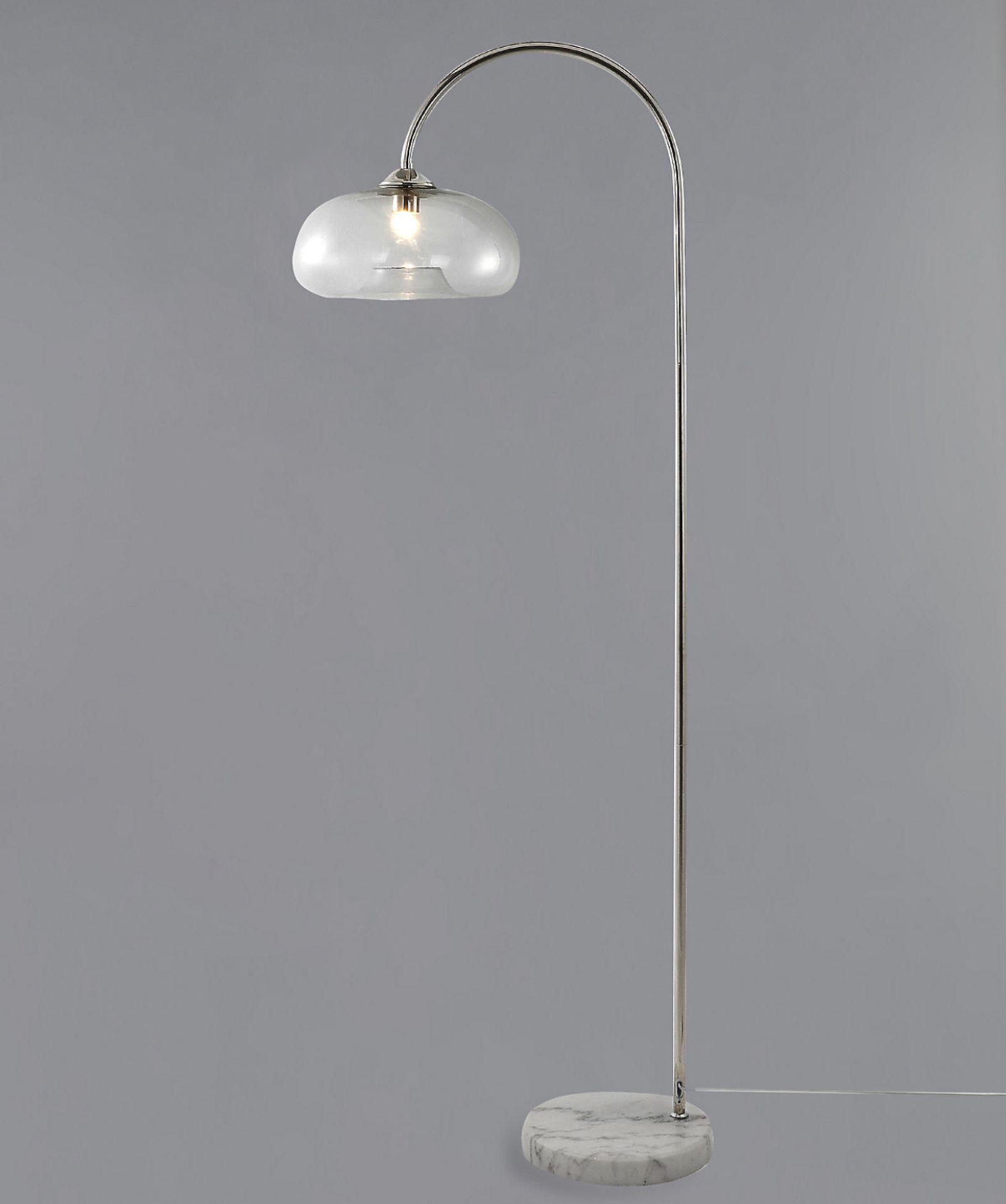 Modern Olsen Floor Lamp with Marble Effect Base RRP £149