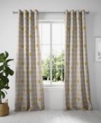 Layla Circles Eyelet Curtains RRP £79