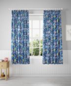 Glow In The Dark Under The Sea Blackout Kids Curtains RRP £79