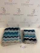 Pure Cotton Hand Towel and Guest Towel Set