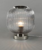 Amelia Ridged Glass Table Lamp RRP £39.50