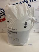 Simply Soft All Seasons 13.5 Tog Duvet, Super King RRP £52.50