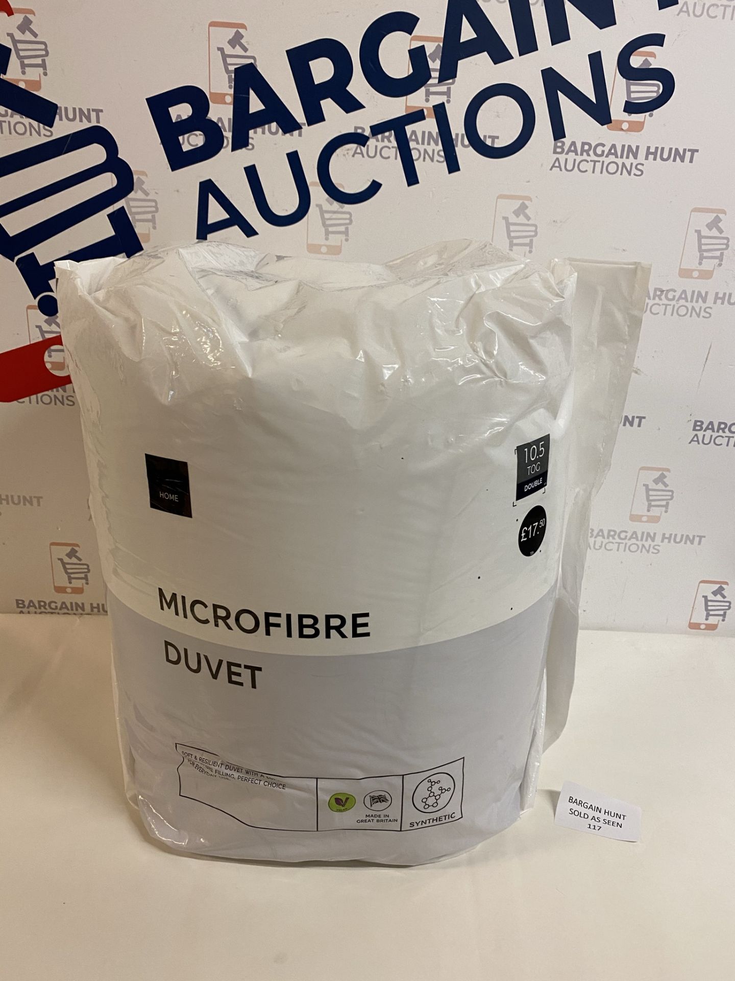 Microfibre 10.5 Tog Duvet, Double