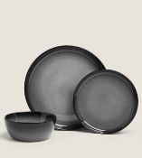 Amberley Stoneware 12 Piece Reactive Dining Set RRP £75