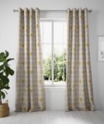 Layla Circles Eyelet Curtains RRP £69