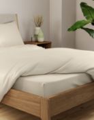 Beautifully Soft & Durable Egyptian Cotton Fitted Sheet, Super King RRP £45