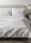Cotton Mix Jacquard Bedding Set, King Size RRP £69