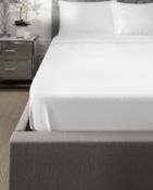 Cotton Percale Flat Sheet, Double