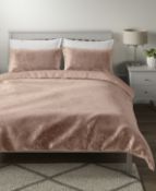 Luxury Velvet Bedding Set, King Size RRP £59