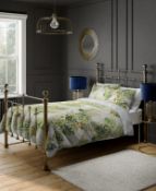 Pure Cotton Botanical Bedding Set, King Size RRP £69