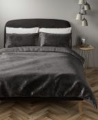 Luxury Velvet Bedding Set, Super King RRP £69