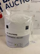 Microfibre Synthetic 4.5 Tog Duvet, Double