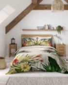 Pure Cotton Jungle Bedding Set, Double RRP £59