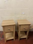 Set of 2 Hastings Small Bedside Tables RRP £169