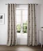 Layla Circles Eyelet Curtains RRP £89